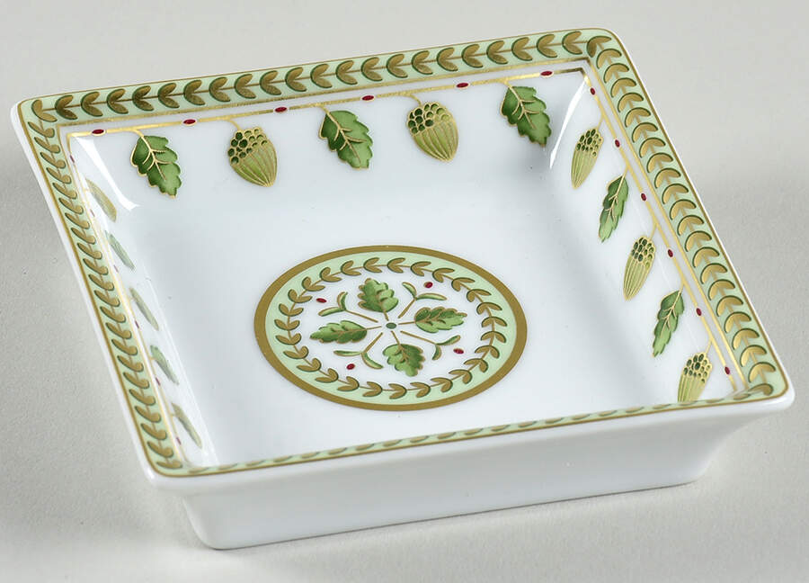 Constance Small Square Dish by Bernardaud-1