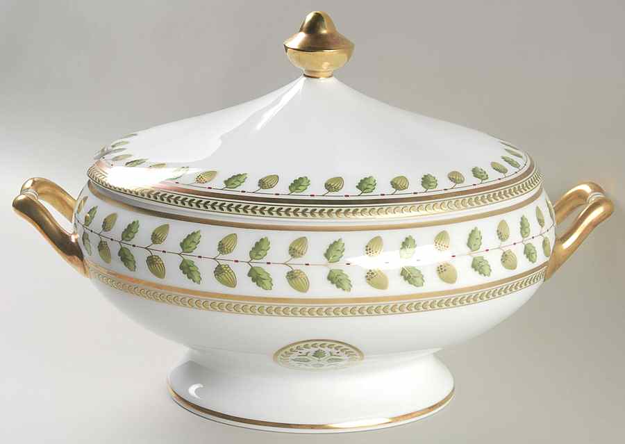 Constance Oval Tureen & Lid by Bernardaud-1