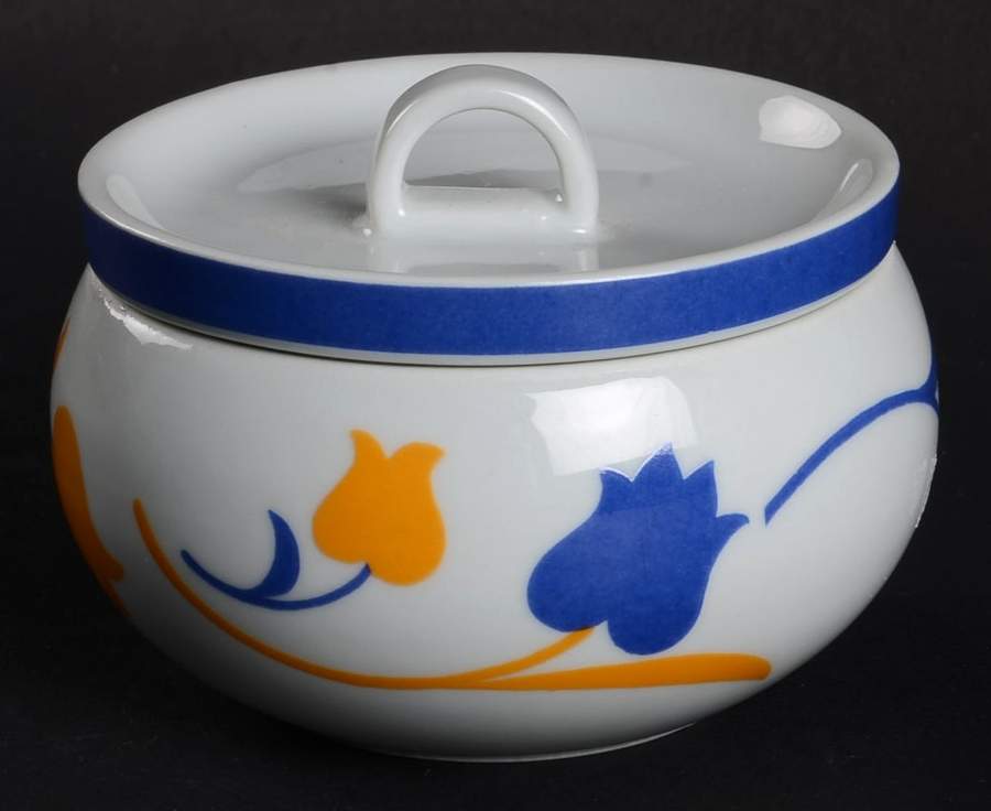Tulip Sugar Bowl & Lid by Block-1