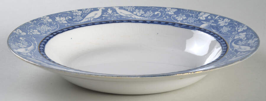 Cameo Large Rim Soup Bowl by Booths-1