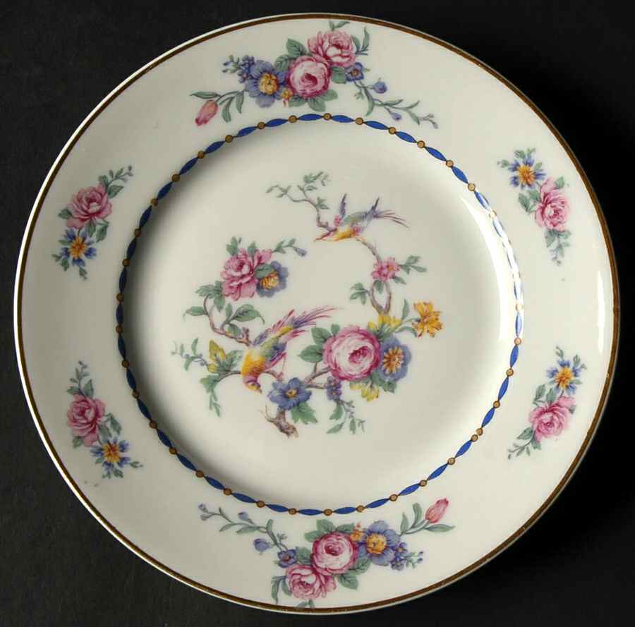 Spring Time Bread & Butter Plate by Bernardaud-1