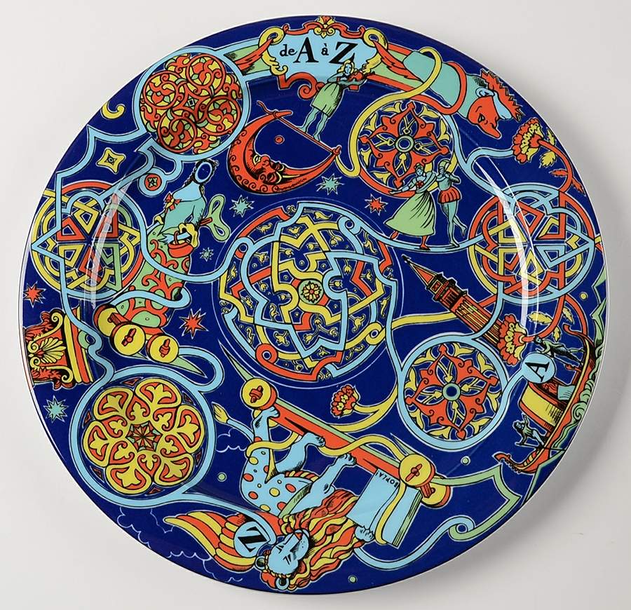 Playtime 12" Chop Plate (Round Platter) by Bopla (Switzerland)-1