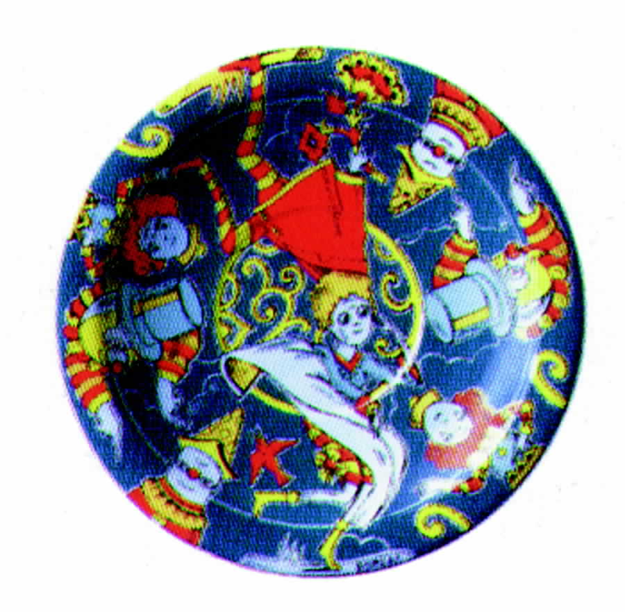 Playtime Saucer for Demitasse Cup by Bopla (Switzerland)-1