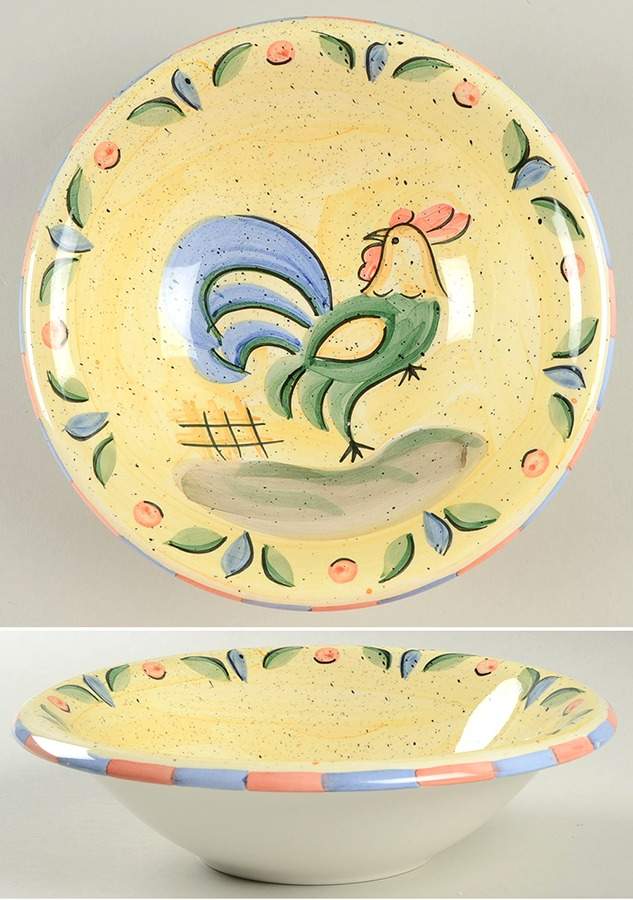 Rooster Coupe Soup Bowl by Bella-1