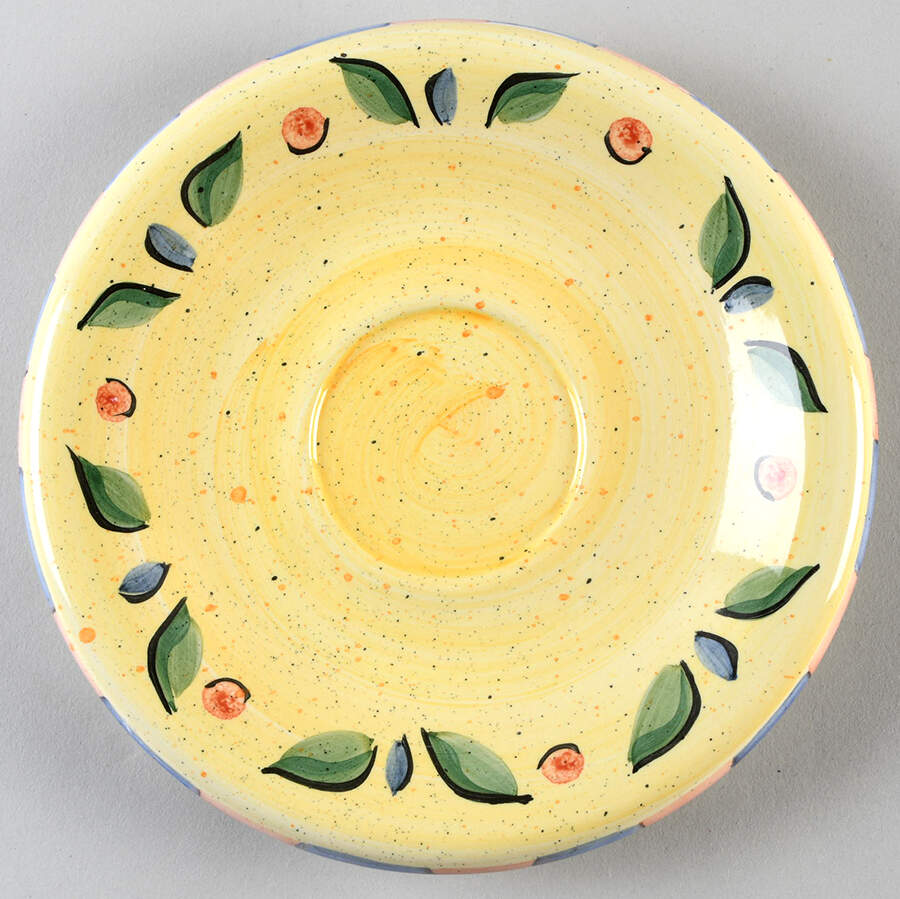 Rooster Saucer for Oversized Cup by Bella-1
