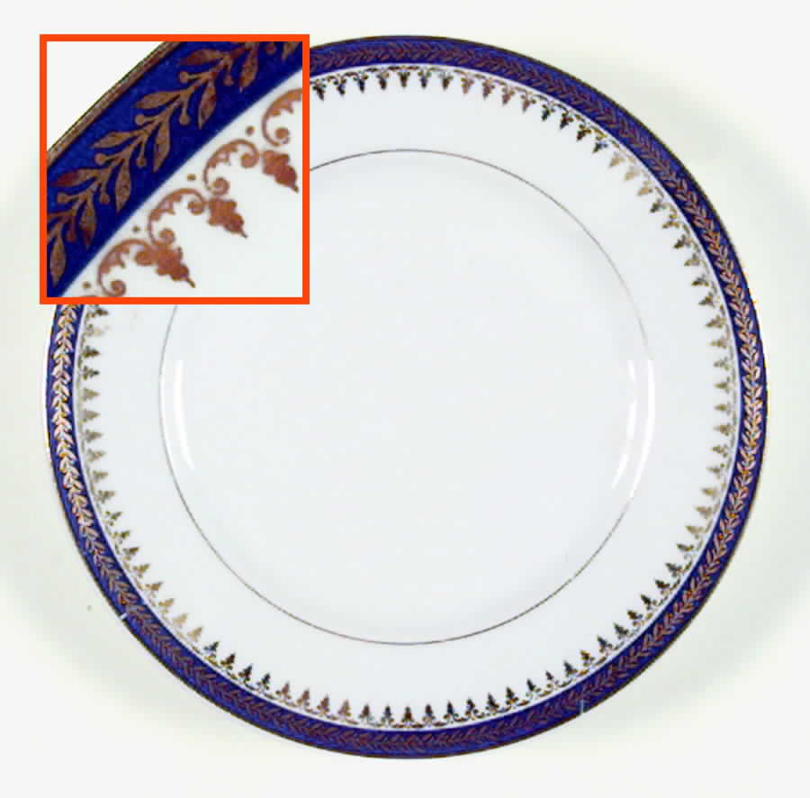 BOJ34 Bread & Butter Plate by Jean Boyer (Limoges)-1