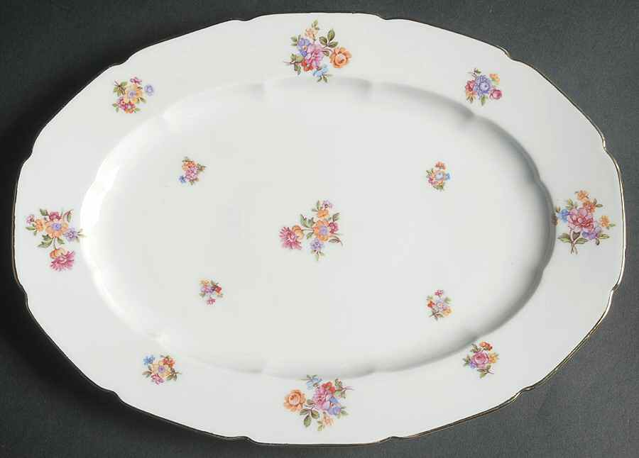 BAR28 11" Oval Serving Platter by Baronet-1