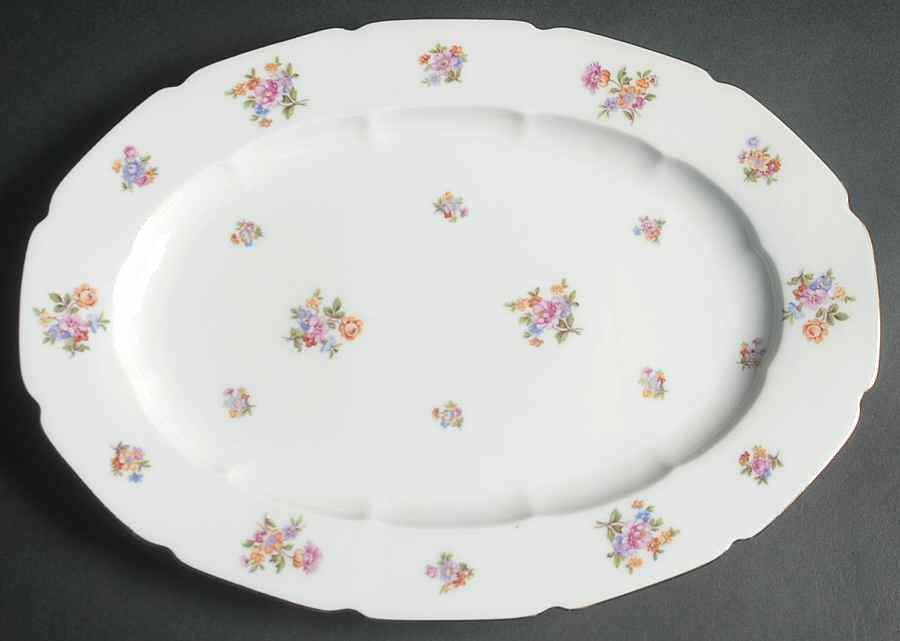 BAR28 14" Oval Serving Platter by Baronet-1