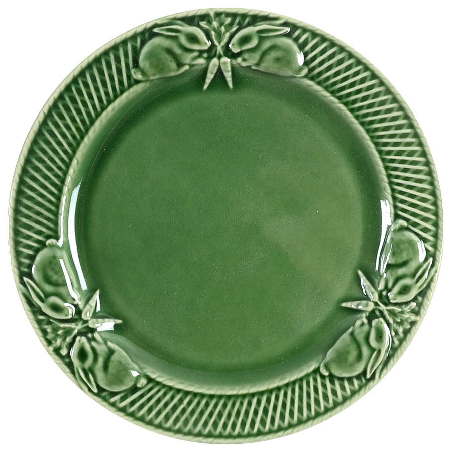 Rabbit Green Salad Plate by Bordallo Pinheiro-1
