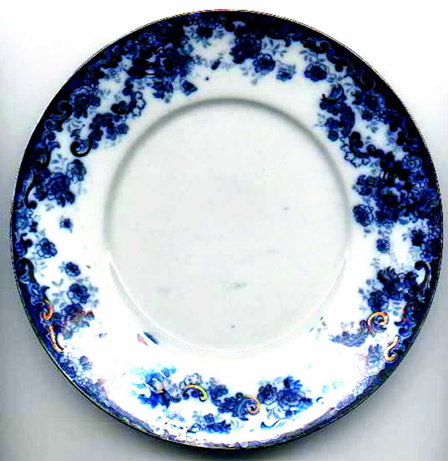 Dove (Smooth) Bread & Butter Plate by Bishop & Stonier-1