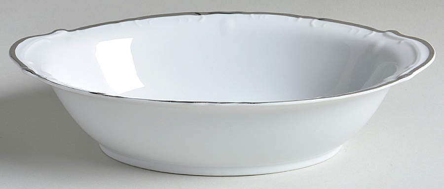 Du Barry 10" Oval Vegetable Bowl by Breton-1