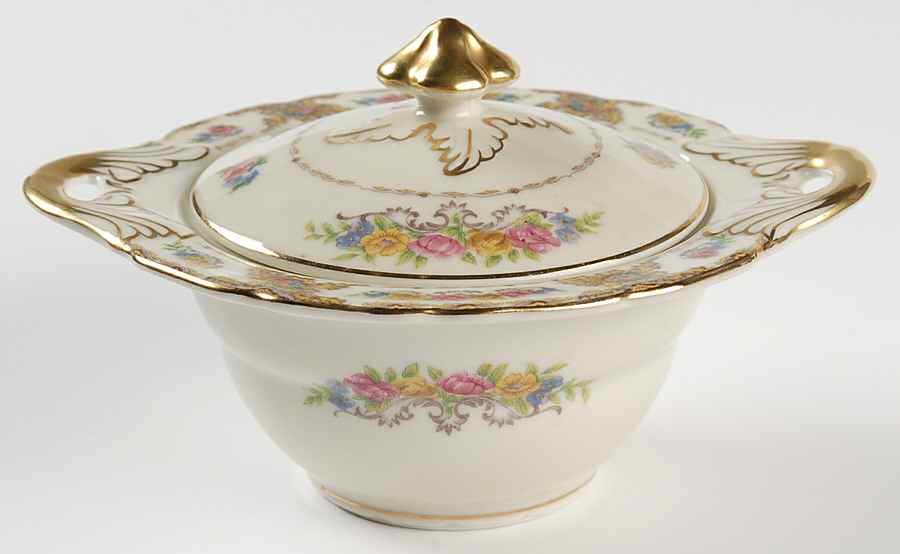 Monica Sugar Bowl & Lid by Black Knight-1
