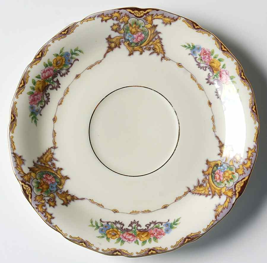 Monica Saucer for Cream Soup Bowl by Black Knight-1
