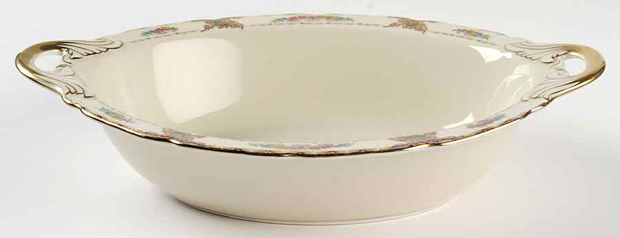 Monica 10" Oval Vegetable Bowl by Black Knight-1