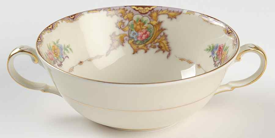 Monica Flat Cream Soup Bowl by Black Knight-1