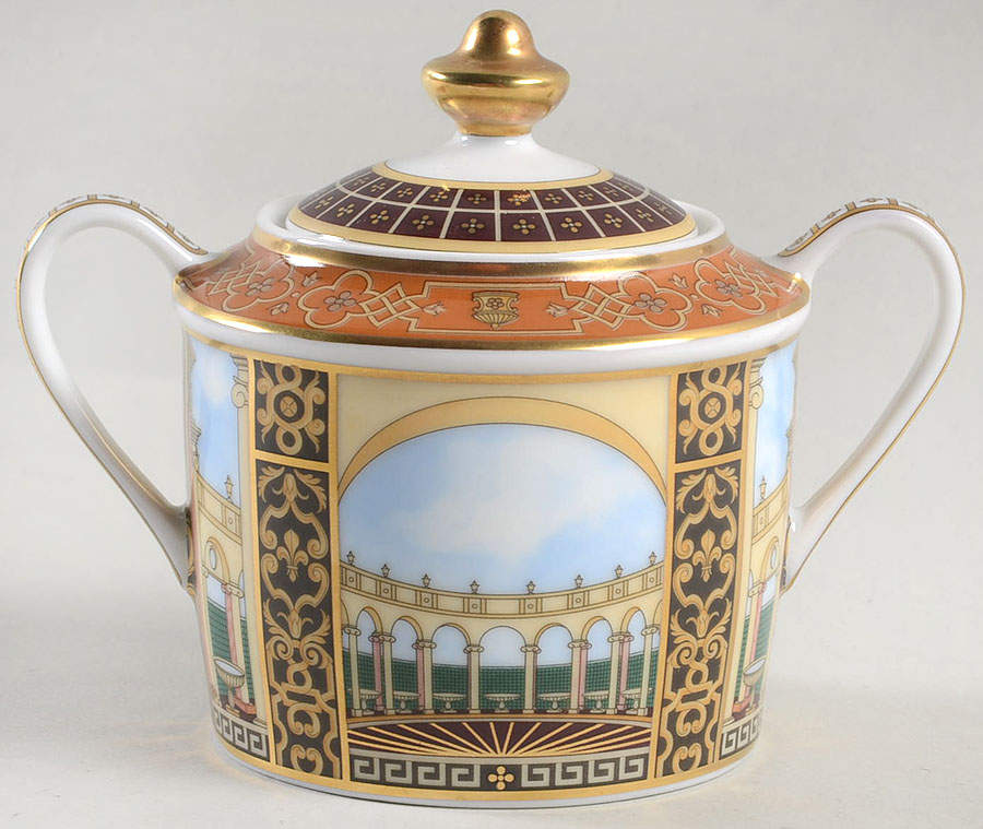 Grand Versailles Sugar Bowl & Lid by Bernardaud-1