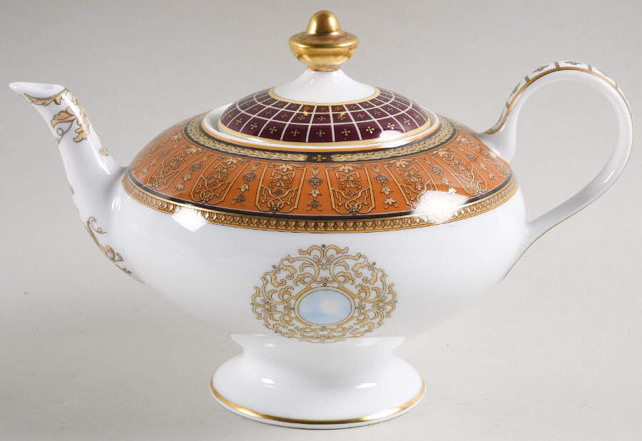 Grand Versailles Teapot & Lid by Bernardaud-1