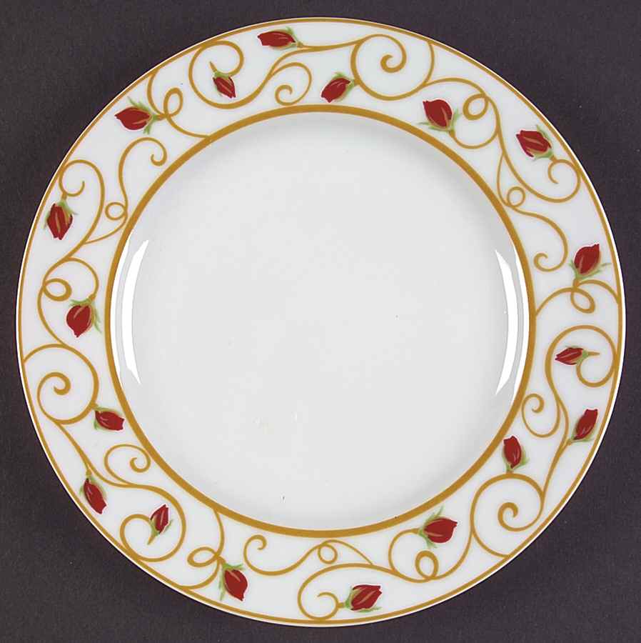 Bois De Rose Bread & Butter Plate by Bernardaud-1