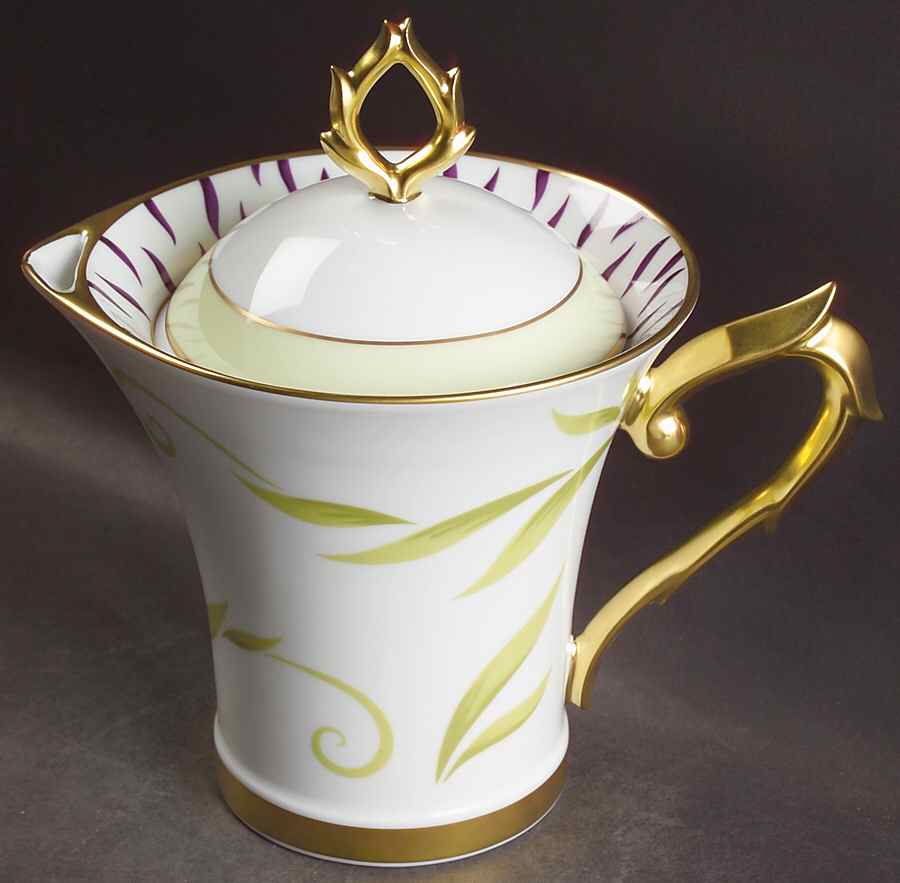 Frivole Coffee Pot & Lid by Bernardaud-1