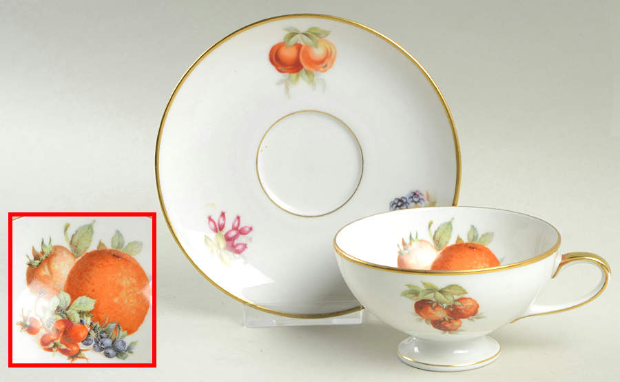BAR29 Footed Cup & Saucer Set by Baronet-1
