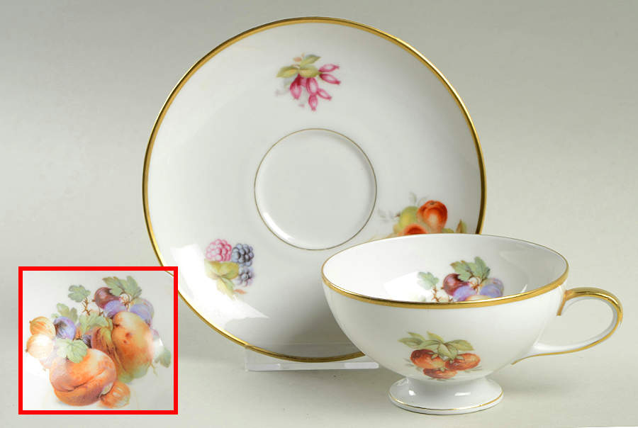 BAR29 Footed Cup & Saucer Set by Baronet-1