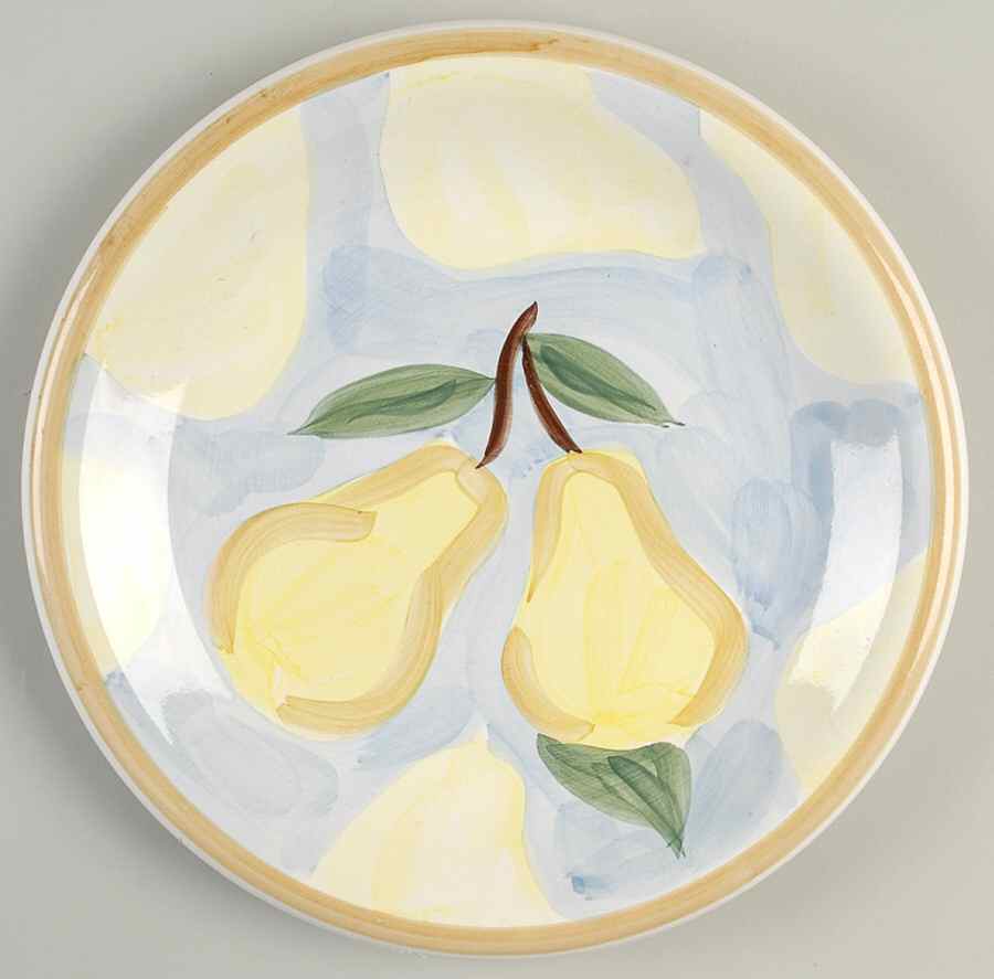 Oh Pear Dinner Plate by Bella-1