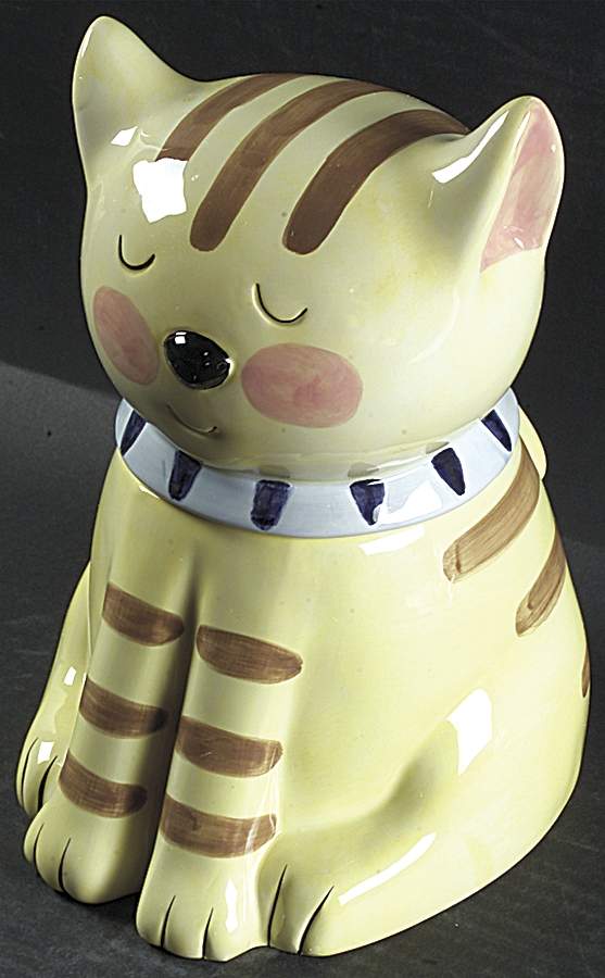 Cats & Dogs Figural Cookie Jar & Lid by Block-1