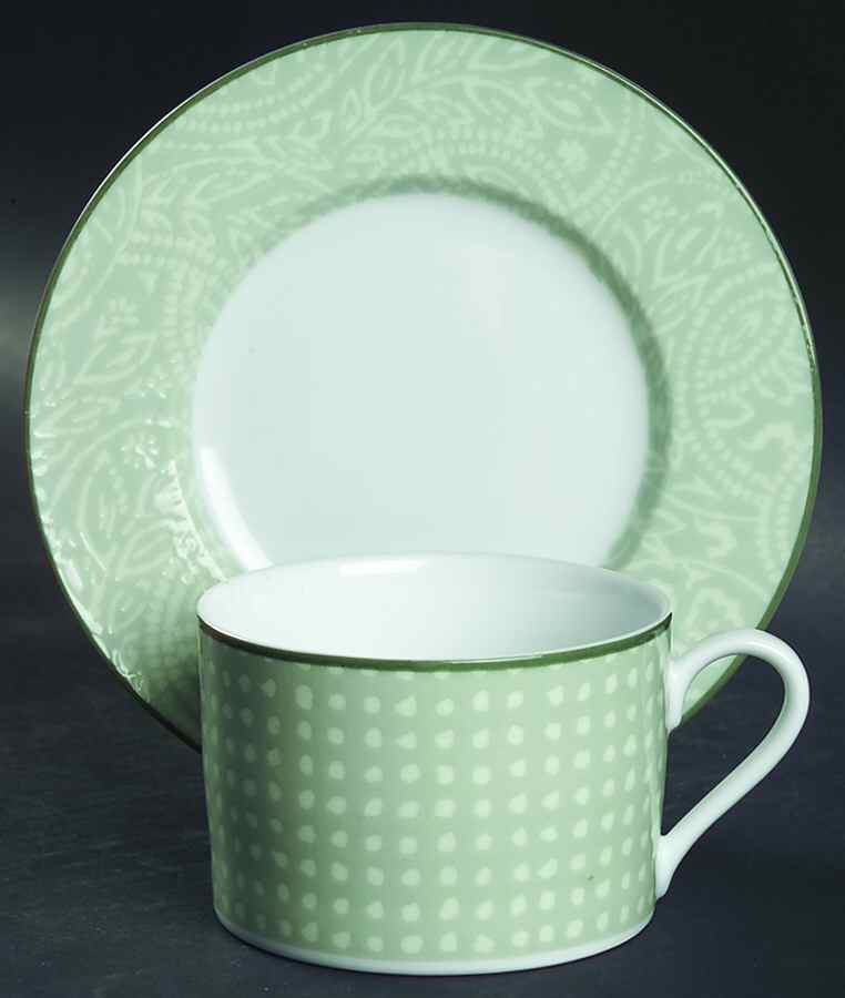 Oradel Flat Cup & Saucer Set by Block-1