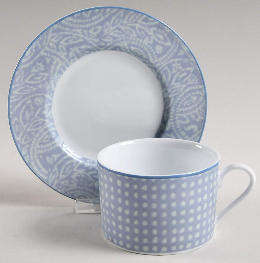 Glendale Flat Cup & Saucer Set by Block-1