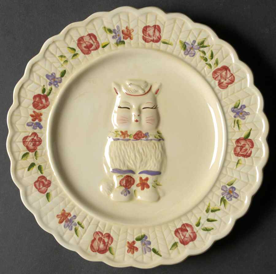 Puss N' Boots Salad/Dessert Plate by Block-1