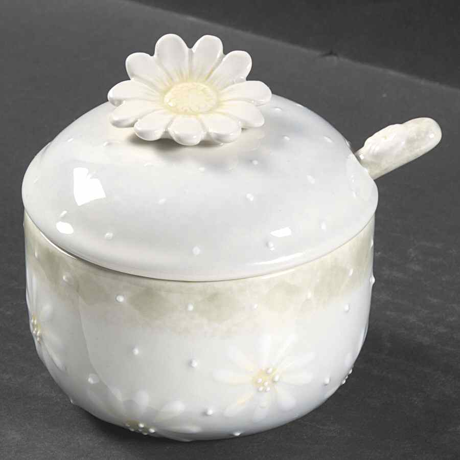 Loves Me Sugar Bowl & Lid by Block-1