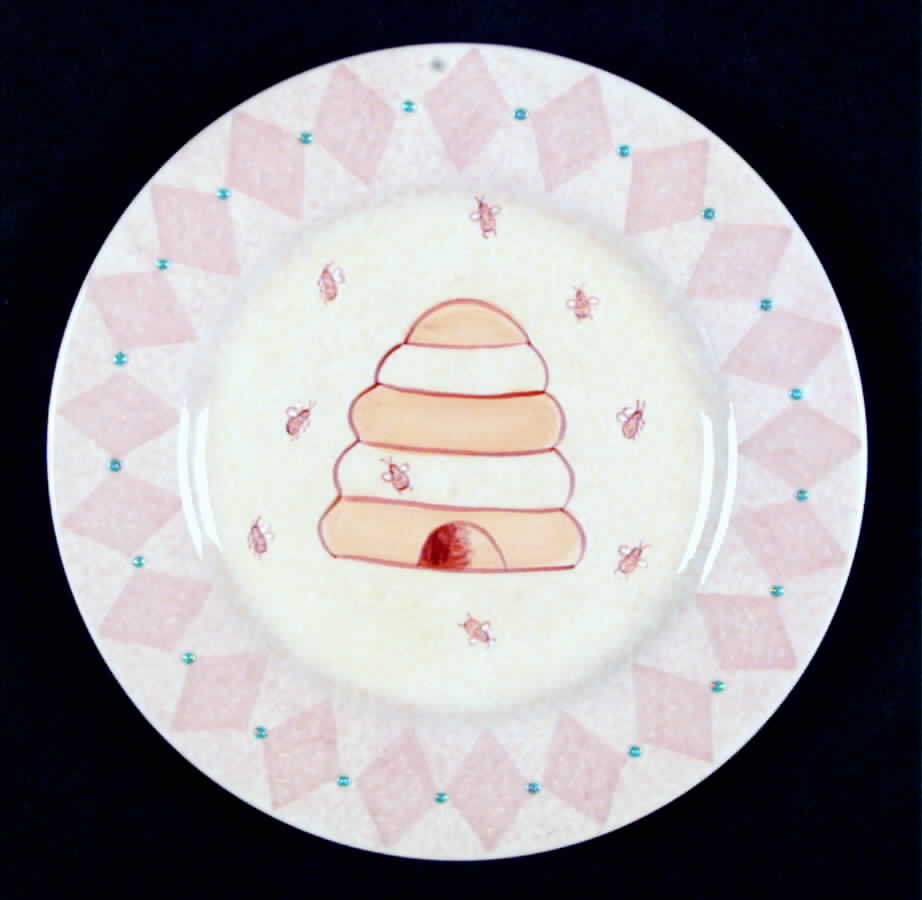 Buzz Buzz Salad/Dessert Plate by Block-1