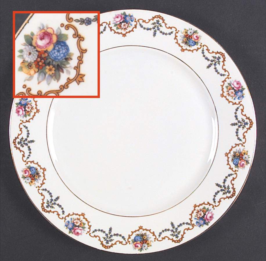 Mayfair Dinner Plate by Bohemia Ceramic Works-1