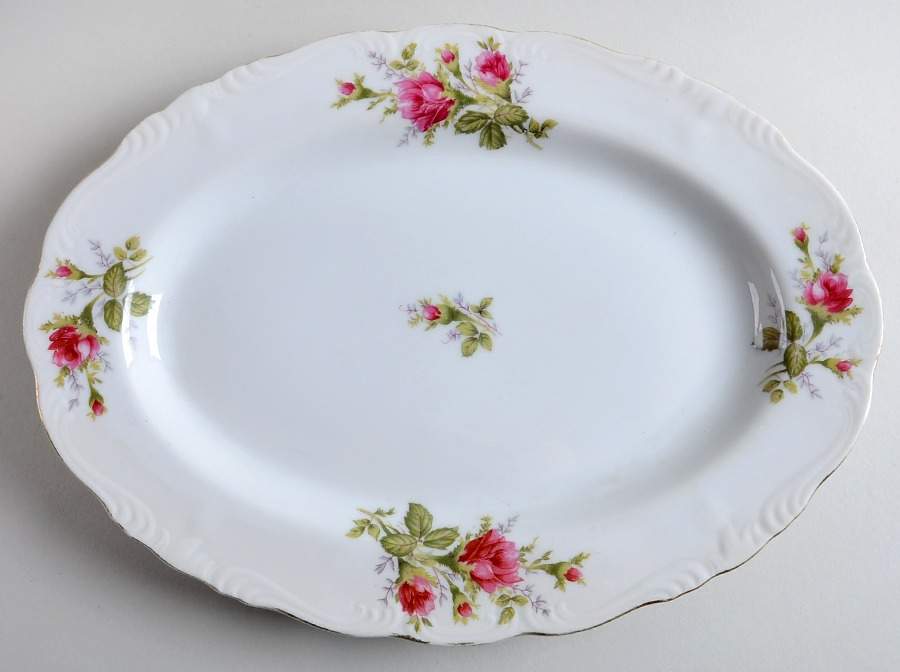 BND2 12" Oval Serving Platter by Bond (Japan)-1