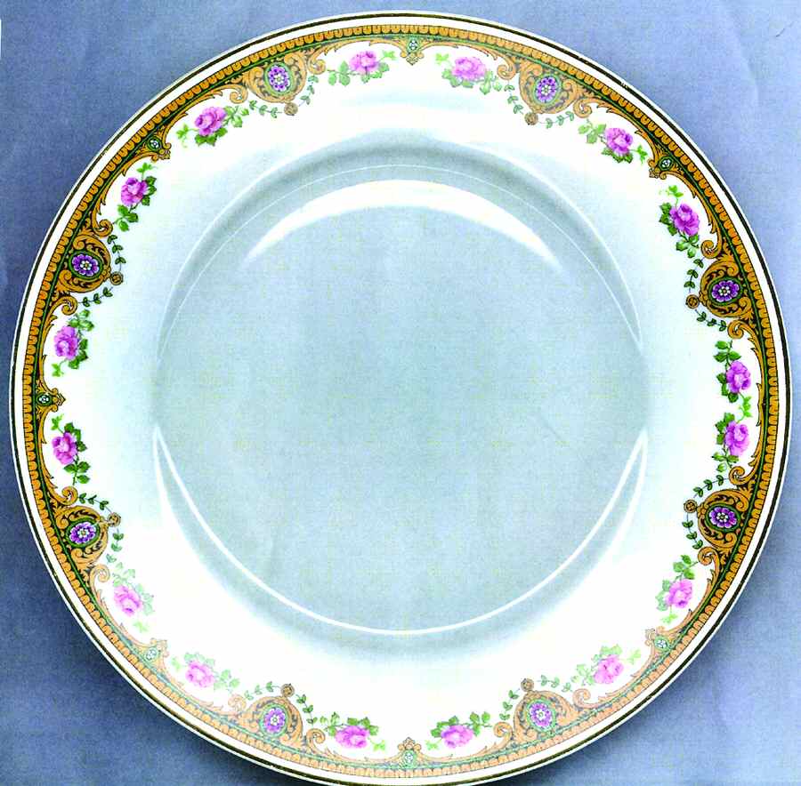 BOG30 Salad Plate by George Borgfeldt-1