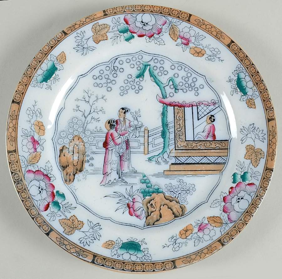 6369 Luncheon Plate by Bates Walker-1
