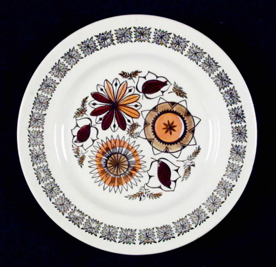 Calypso Bread & Butter Plate by Broadhurst-1