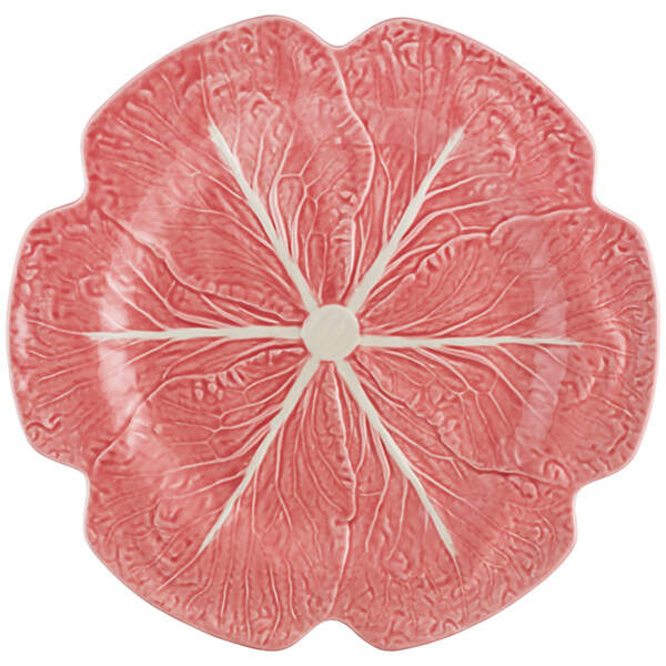 Cabbage Pink Large Dinner Plate by Bordallo Pinheiro-1