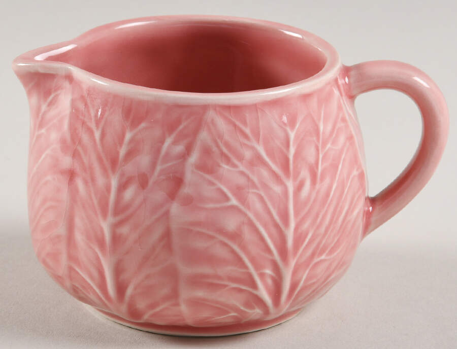 Cabbage Pink Mini Creamer by Bordallo Pinheiro-1