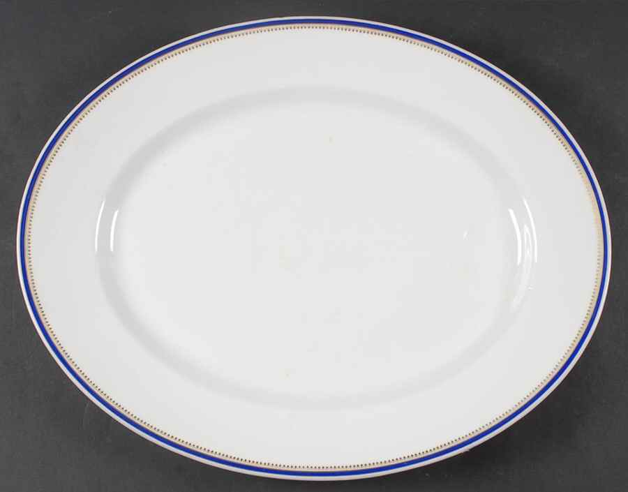 BER189 17" Oval Serving Platter by Bernardaud-1