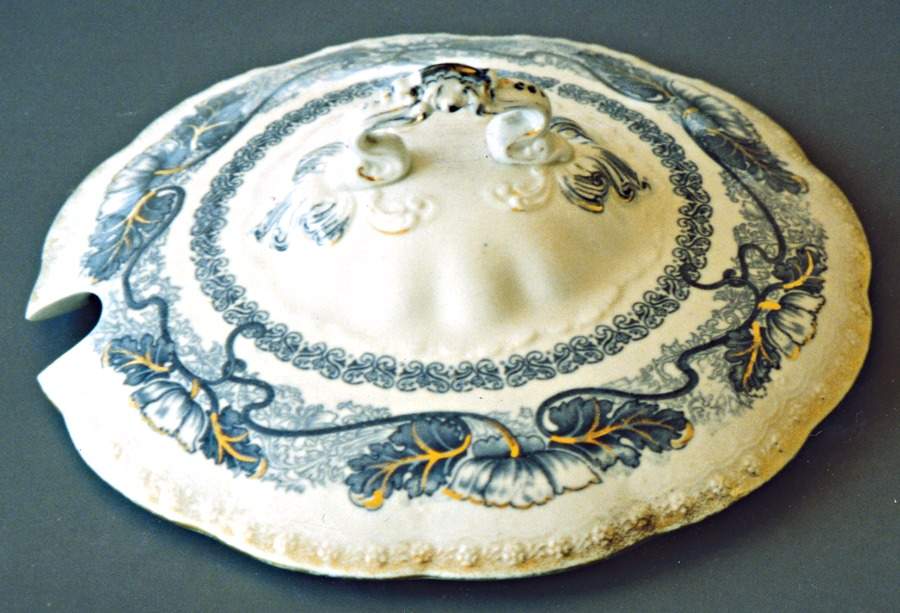 Runic Lid for Tureen by Bishop & Stonier-1