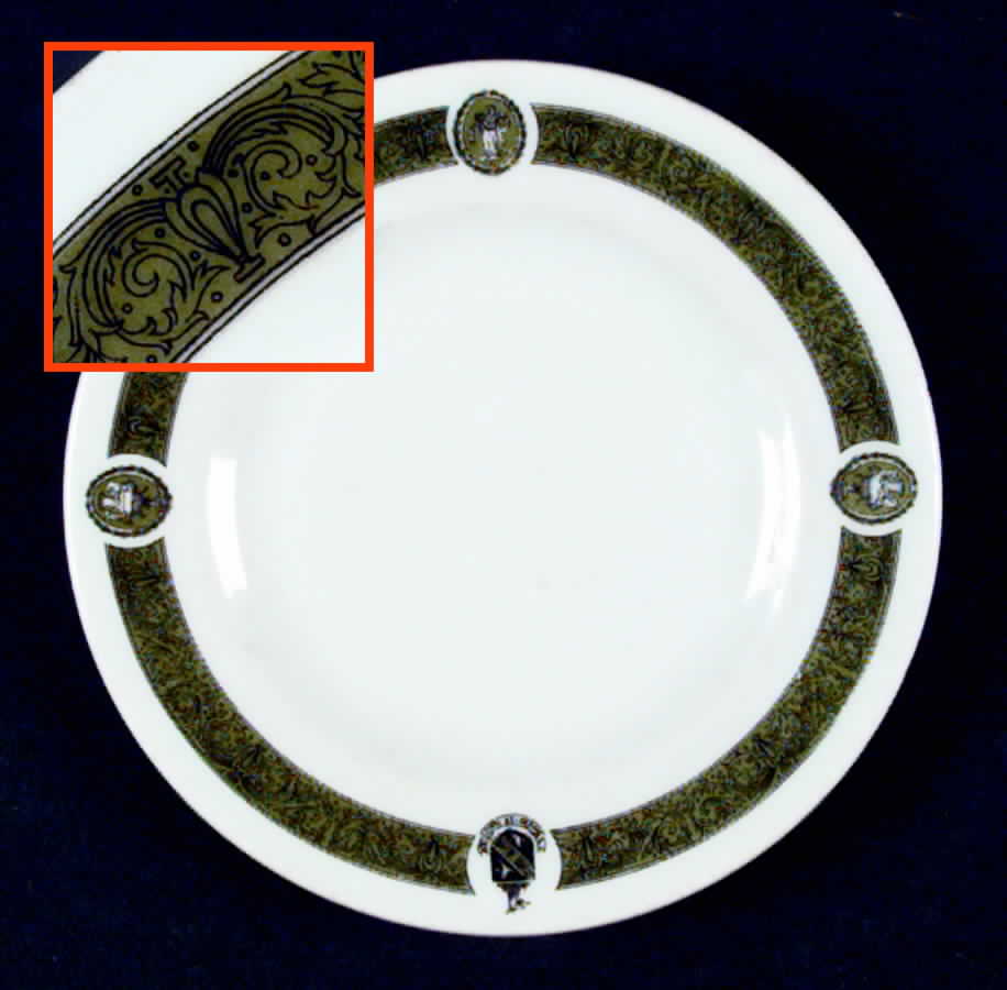 BLK66 Bread & Butter Plate by Black Knight-1