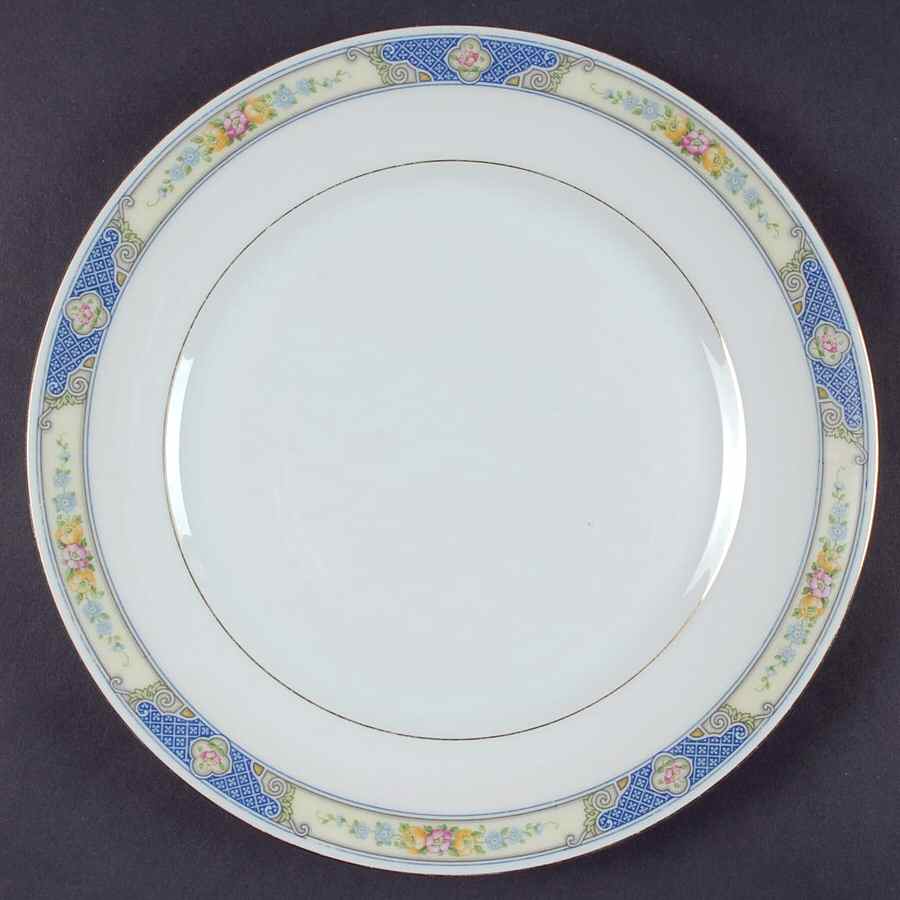 2164 (Verge) Dinner Plate by Bohemia Ceramic Works-1