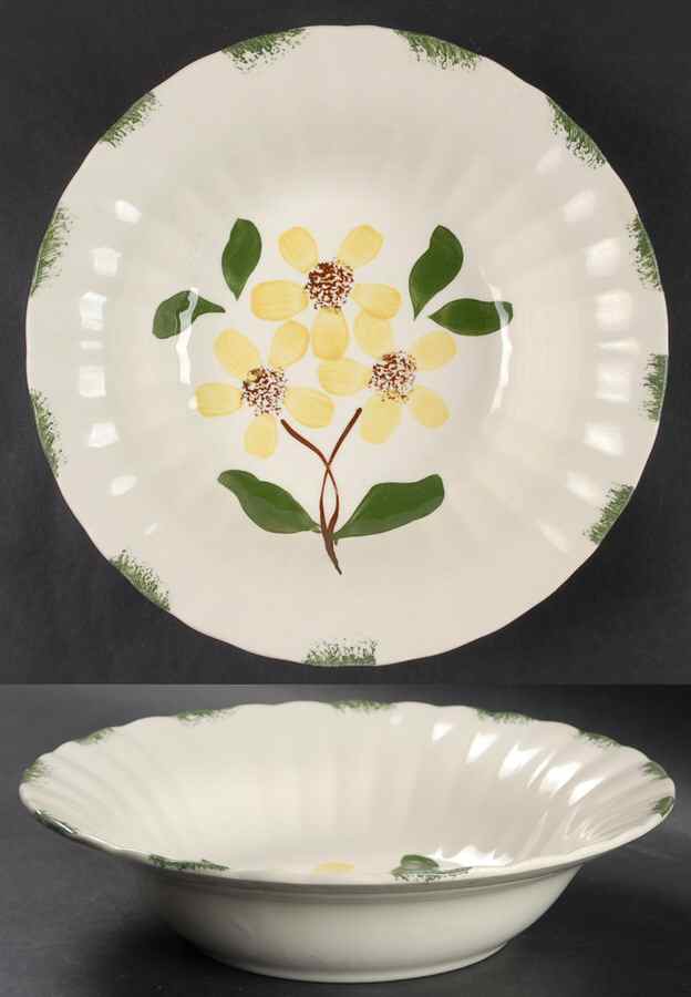 BRP66 9" Round Vegetable Bowl by Blue Ridge Southern Pottery-1