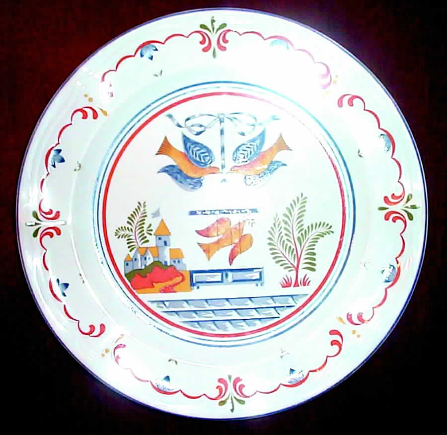 Bird Cage Dinner Plate by Georges Briard-1