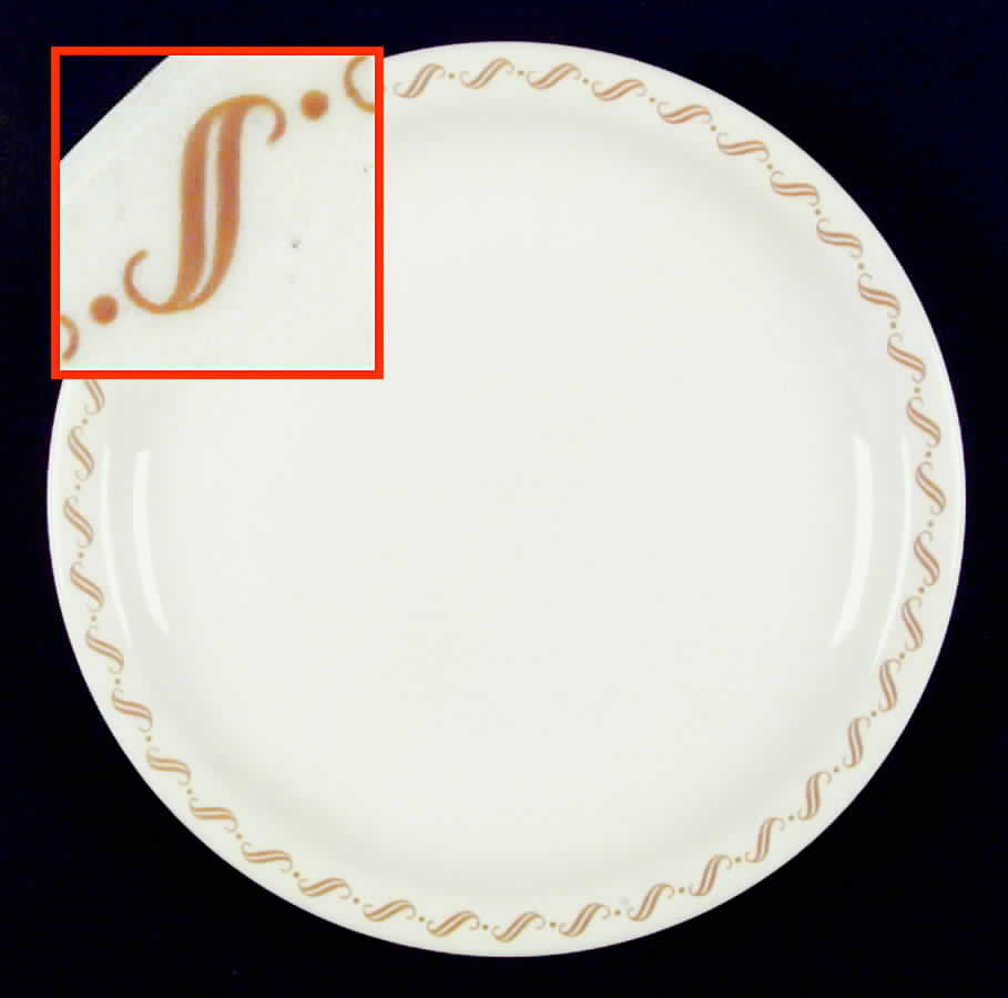BUF64 Salad Plate by Buffalo Pottery-1