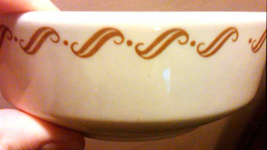 BUF64 Fruit/Dessert (Sauce) Bowl by Buffalo Pottery-1