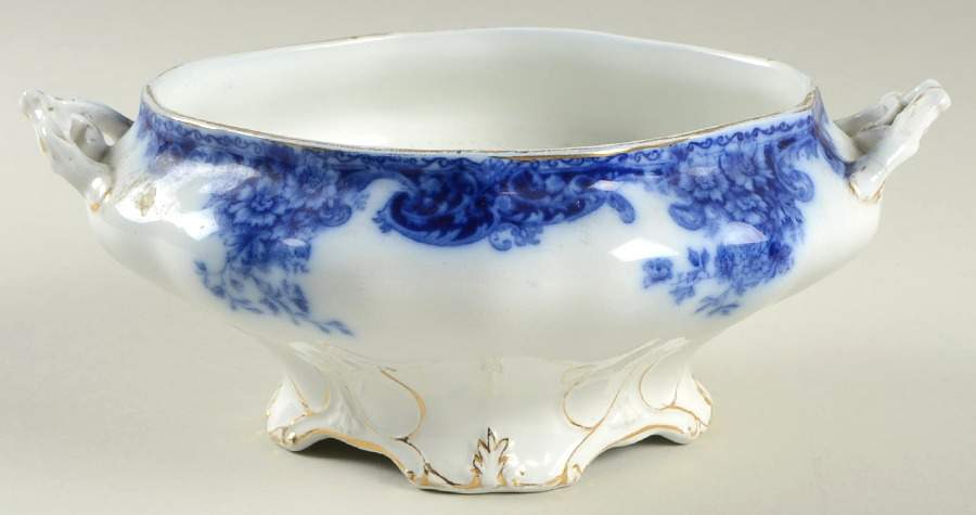Athol Sauce Boat No Lid by Burgess & Leigh-1