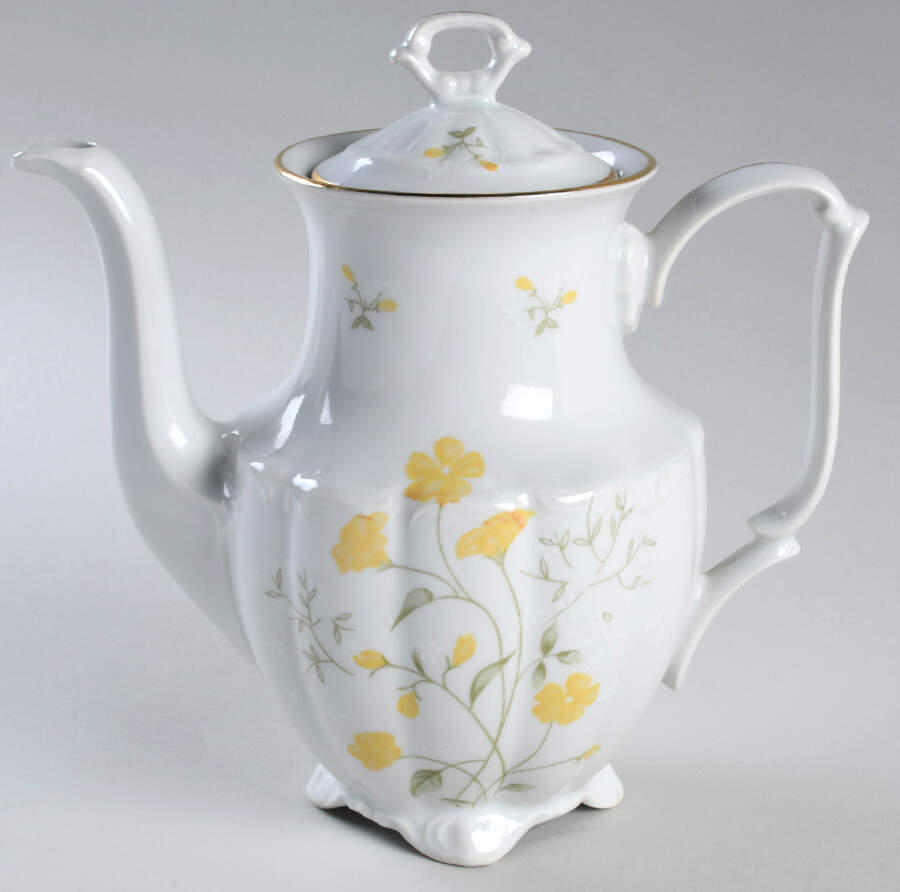 Springtime Coffee Pot & Lid by Baum Brothers-1