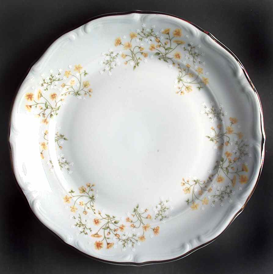 Springtime Dinner Plate by Baum Brothers-1